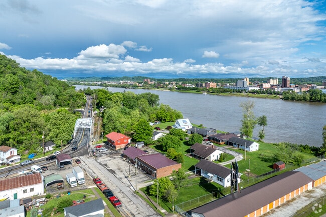 Corryville provides direct riverfront views and quick access to downtown Huntington, WV via the East End Bridge.