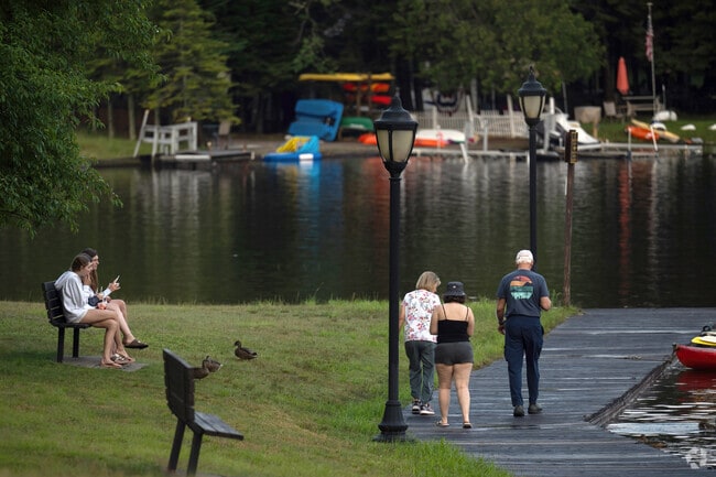 Residents of Webb can easily enjoy the ample amenities of Old Forge like the Old Forge Dam.