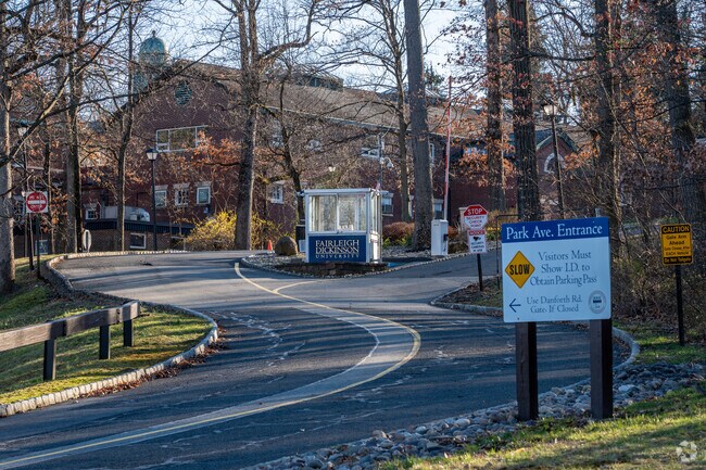 Fairleigh Dickinson University's Morristown Campus is right next to Florham Park.
