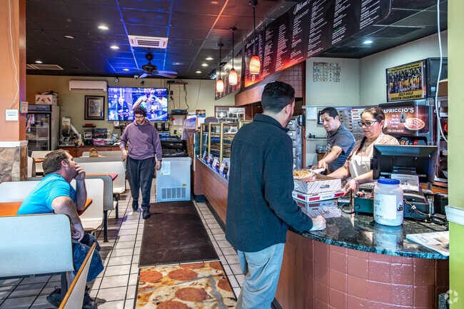 Capriccio's Pizza & Restaurant near Deans offers tasty pizza and Italian dishes in a cozy setting.