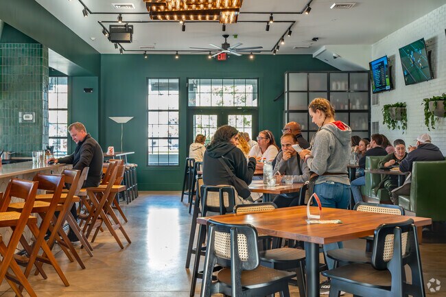 The Goat at LC Gahanna is a busy social space dedicated to bringing people together.