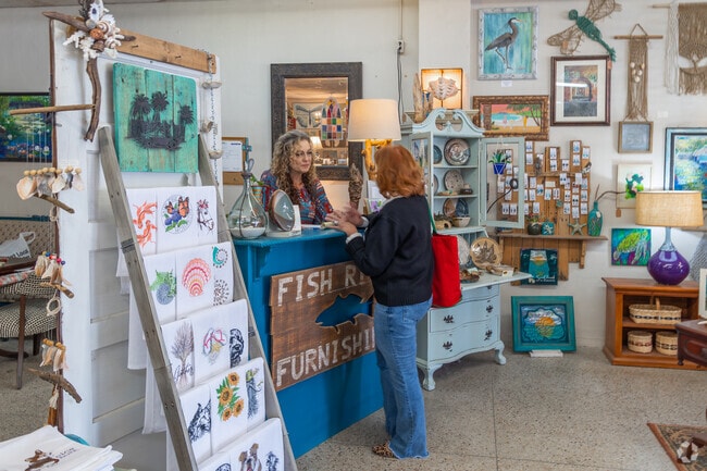 Historic downtown Foley is full of art galleries and furniture shops to browse.