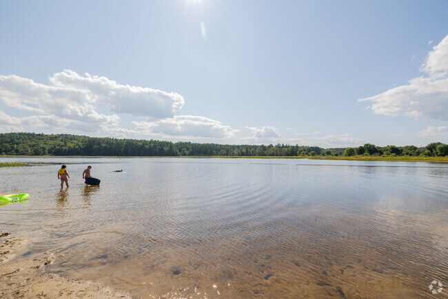 Elm Brook Park is a public recreation area in Hopkinton offering a lake and other activities.