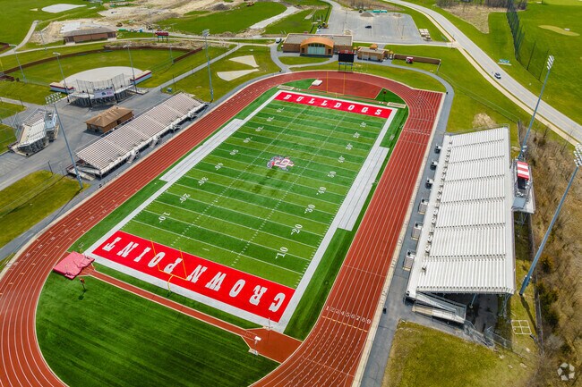 Crown Point High School is home to the Bulldogs and offers many extracurriculars and sports.