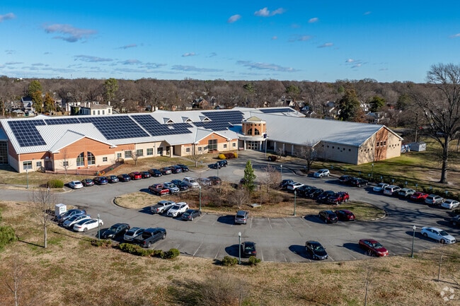 Linwood Holton Elementary sits in the Ginter Park neighborhood.