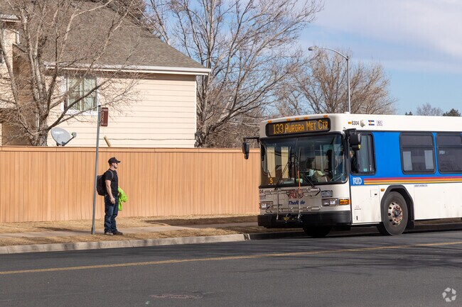 Aurora Highlands has easy access to the RTD.