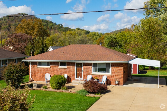 Brick ranch-style homes in Paden City offer durability, curb appeal and timeless design.