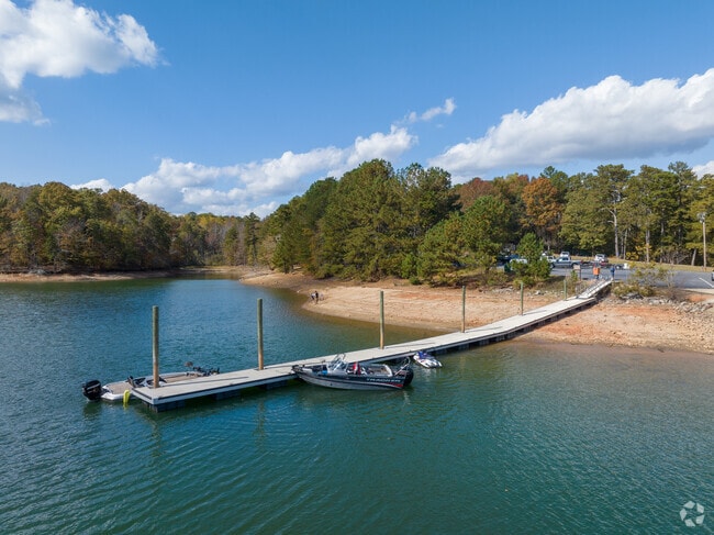 Charleston Park has a great boat dock and ramps.