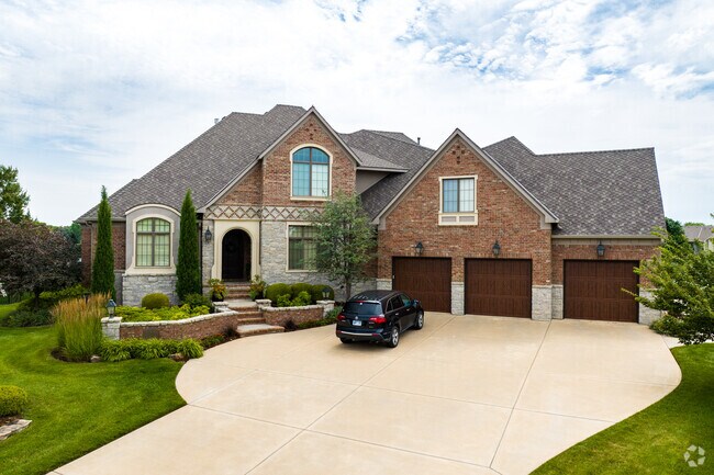 Fox Ridge has several homes selling for over one million dollars.