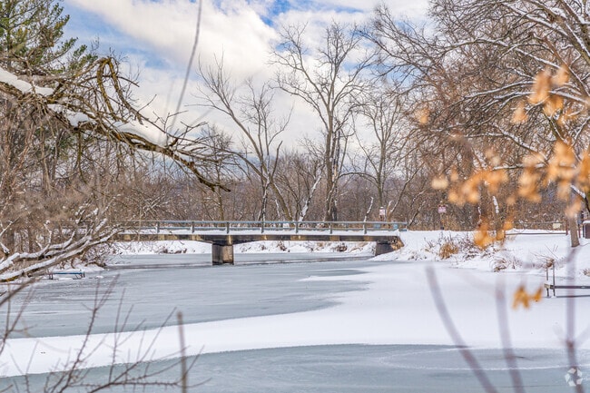 The Sugar River hugs Brodhead’s west side, lined with scenic waterside parks.
