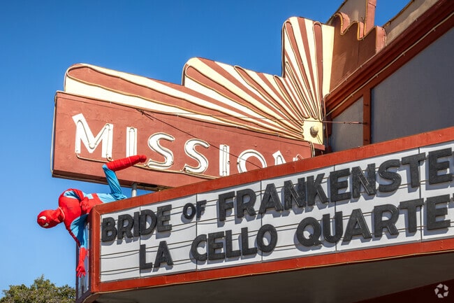 Catch classic films at the Mission Theater in Fallbrook.
