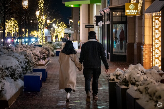 Reston Town Center offers a vibrant nightlife for those looking for a fun filled evening.