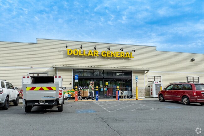 Residents of Cheshire don't have to travel far to get pantry staples at the local Dollar General.