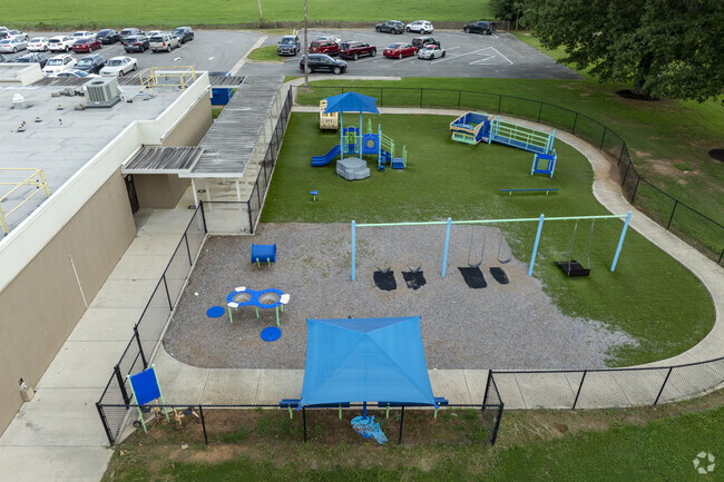 Playground of Martin Luther King Jr. Elementary School in Huntsville Alabama.