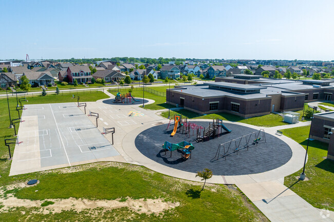 Prairie Trail Elementary Aerial