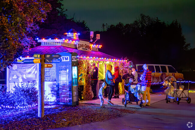 The Zoo-Choo Depot at Jack-O'-Lantern Nights serves up 