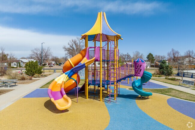 The updated playground at Daniel Carmichael Park is a favorite amongst kids in Brighton.