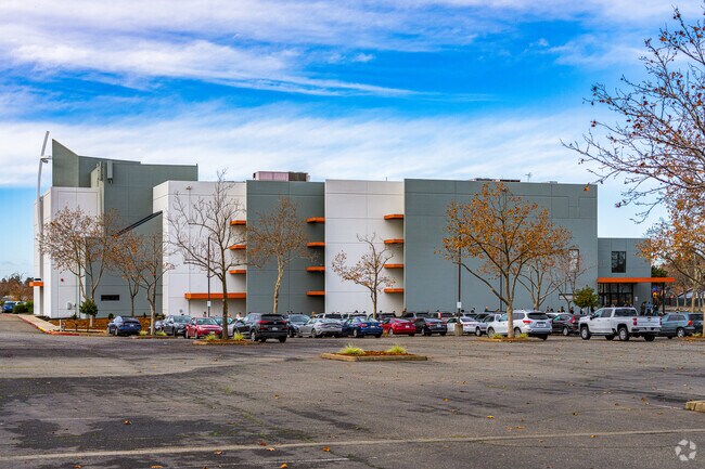 Plenty of parking is available at Trinity Christian School.
