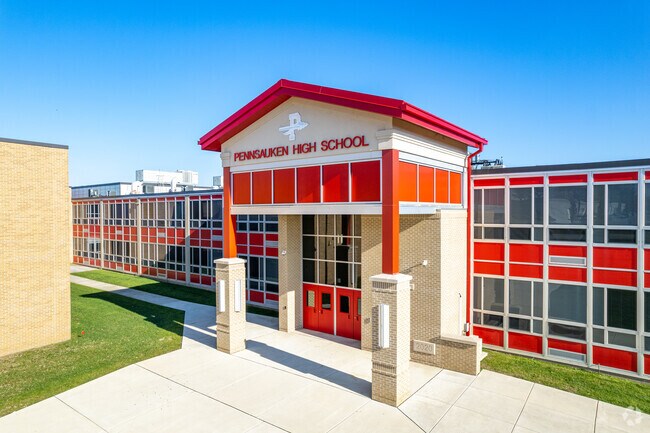 Pennsauken High School educates students from grades 9-12.