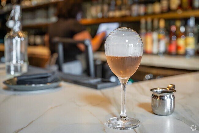 Make sure you try the Spellbound signature cocktail at The Falling Rabbit in Duluth.