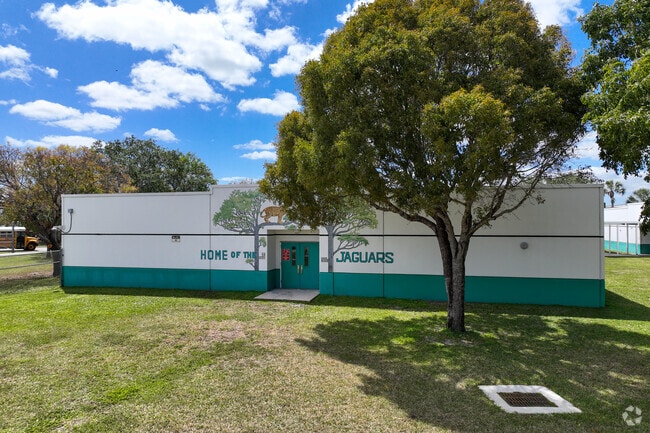 Indian Ridge Middle School serves students in the Pine Island Ridge community.