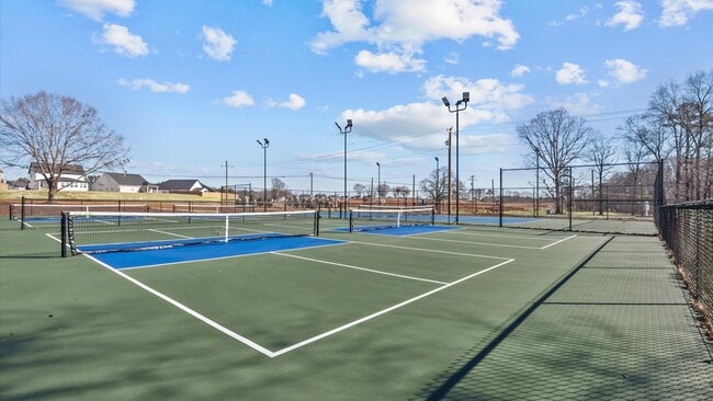 Creeks at Midway by DRB Homes Amenities Center with pickleball courts in Anderson, SC