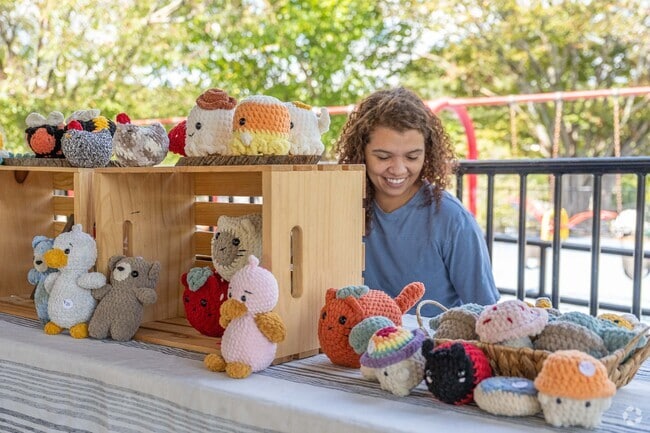 Shop for those unique items at the weekly West Broad Farmers Market.