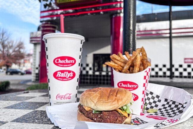 Carroll-South Hilton residents can grab chicken and burgers at the local Checkers for a tasty meal.