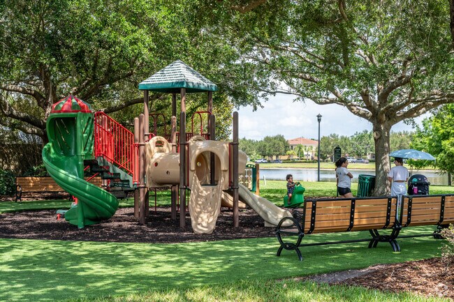 Lake Nona Central families love their private playground located at the community clubhouse.