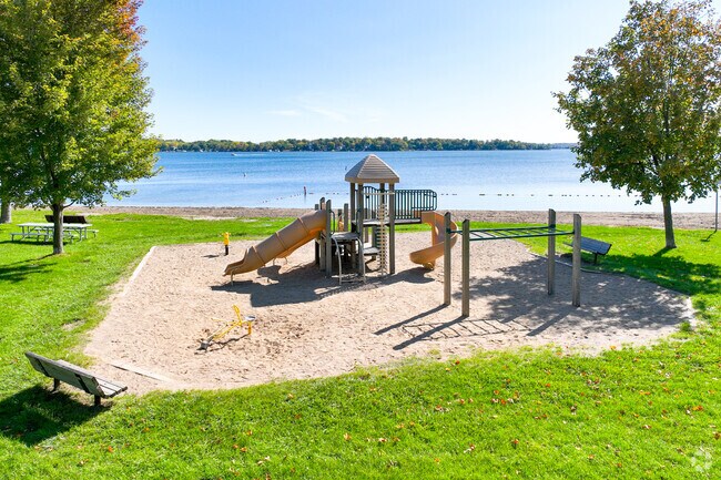 Surfside Park sits on Cooks Bay’s northwest shore in Mound.