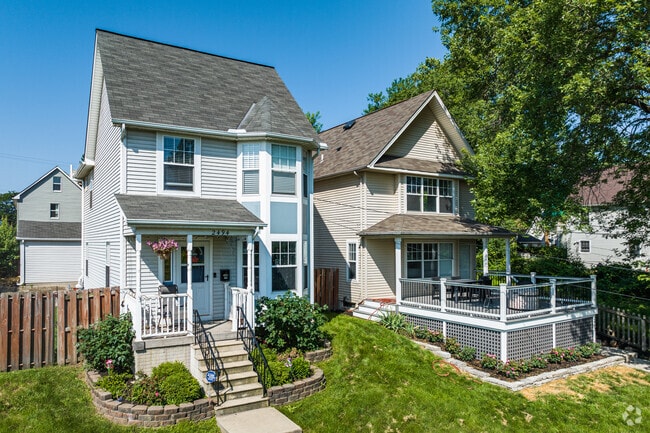 Cozy porches and balconies give Tremont its warmth and charm.