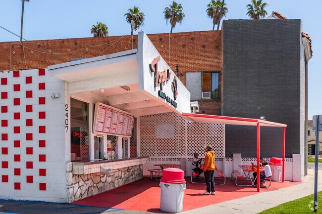 Tops Jr. in Emery Park is a staple, serving pastrami sandwiches and fast-food fare since 1952.