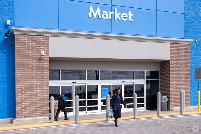 Walmart Supercenter in Fountain Square is one of the many retail options for residents.