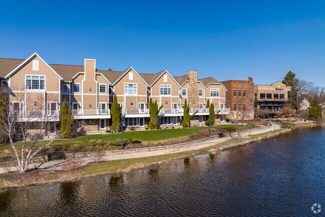 Some condominiums in Grafton feature Milwaukee River views.