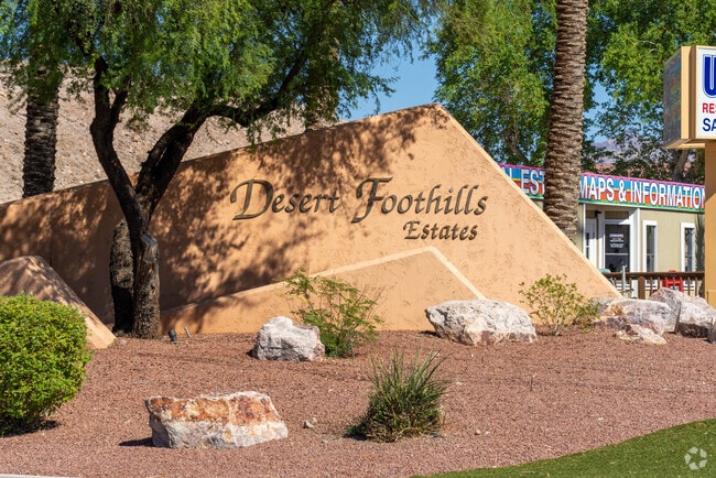 Experience the beauty of desert landscapes at Desert Foothills Estates in Bullhead City.