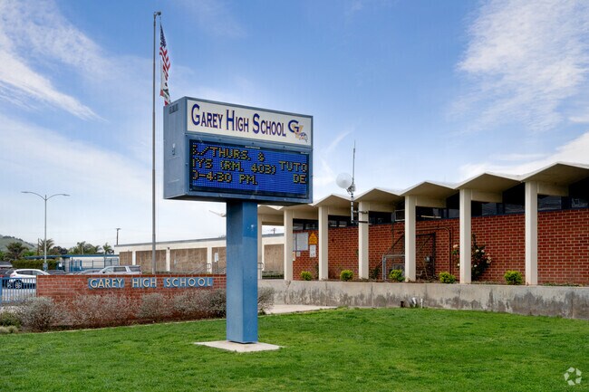 Garey High School in in South Pomona offers free breakfast and lunch to all students.