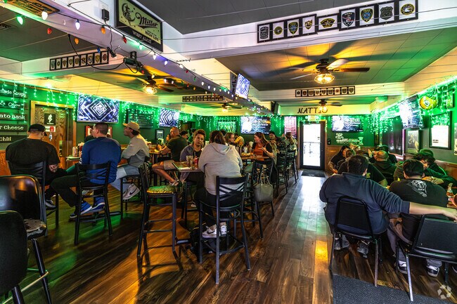 Natty Oaks Pub and Eatery is a popular spot for locals in Root River Estates.