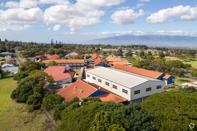 Samuel Enoka Kalama Intermediate School serves five distinct Upcountry Maui communities.