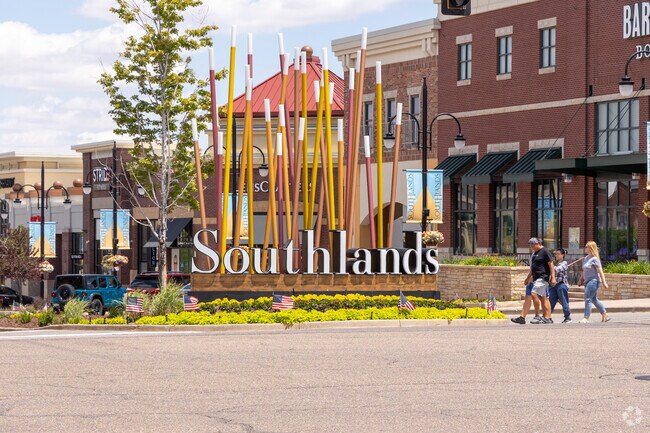 The Southlands shopping center is just a short drive from the Tallyn's Reach neighborhood.