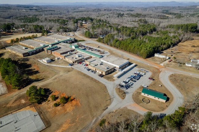 Parking at Blue Ridge Middle School