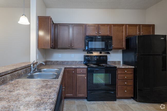 2BR, 2BA - 1,117SF Kitchen