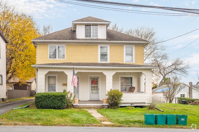 Residents of Old Forge, PA live in spacious colonial style homes.