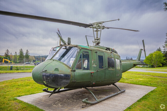 Joint Base Lewis-McChord is just an 8-mile drive from the neighborhood.