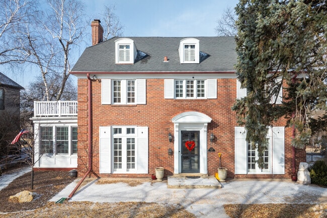 Classical Revival homes are a common sight in Dubuque.