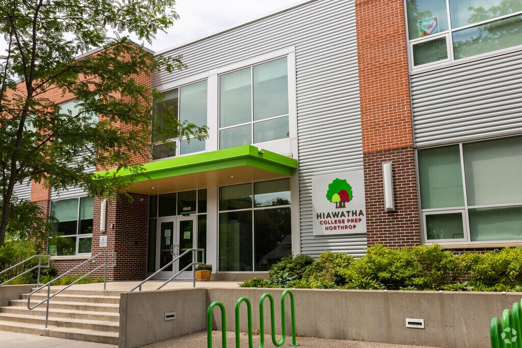 Hiawatha College Prep - Northrop is located in the Northrop neighborhood of Minneapolis.