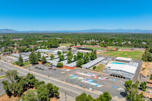 Enterprise High School is surrounded by beautiful mountains and scenery.