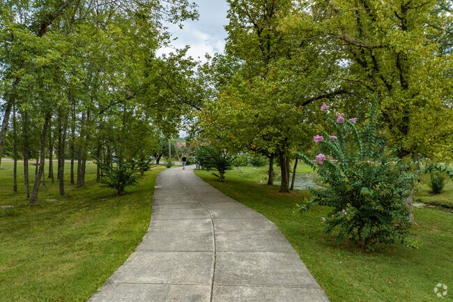 The Fort Oglethorpe Greenway is a long walking path for residents to enjoy.