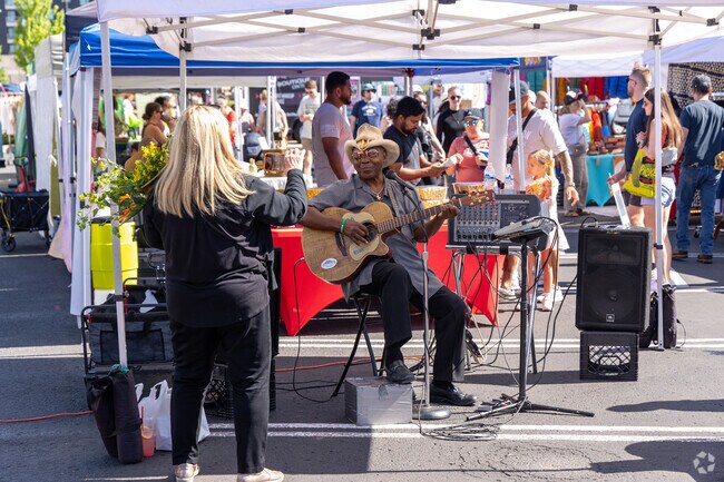 Be sure to stop and listen to the music at the Cherry Creek Fresh Market.