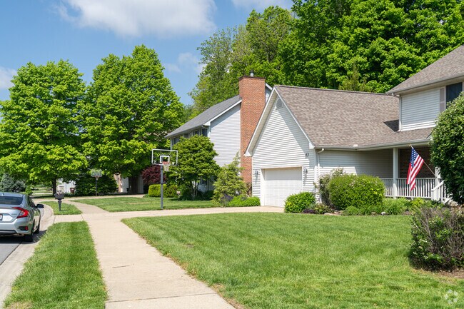 Traditional homes are popular in Terre Haute's Idle Creek Golf Community.