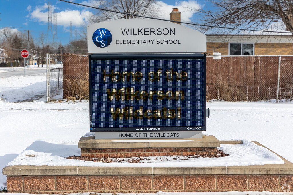 Wilkerson Elementary School sign.